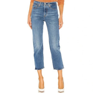 Levi’s Wedgie Straight Crop Jive Sound